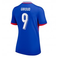 Billiga Frankrike Olivier Giroud #9 Hemma fotbollskläder Dam EM 2024 Kortärmad